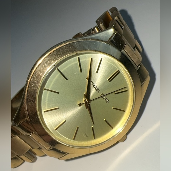 Slim Runway Gold-Tone Stainless Steel Watch - Picture 10 of 14
